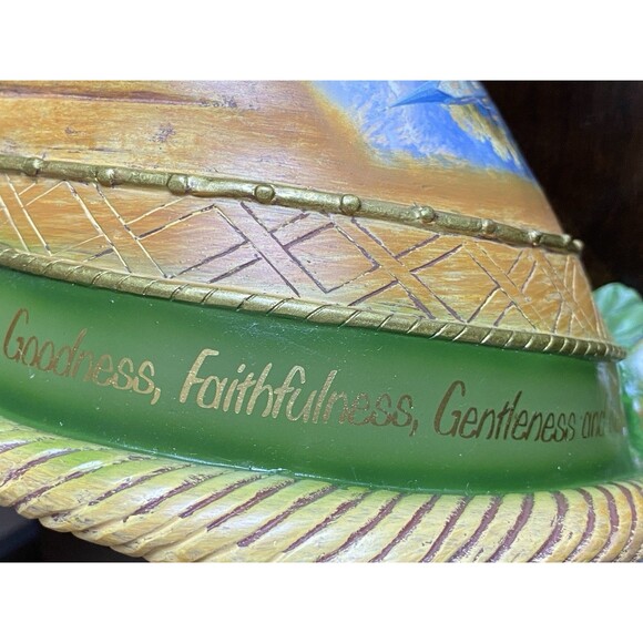 VTG Bradford Exchange Thomas Kinkade’s Fruit of the Spirit Cornucopia WITH COA - Picture 8 of 11